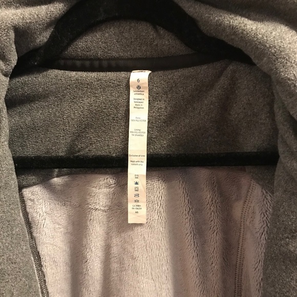 Lululemon Ambient Grey Moto Jacket - Picture 10 of 11